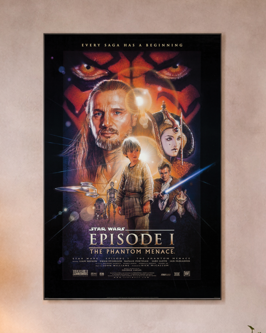 Póster Star Wars – Episodio I: The Phantom Menace