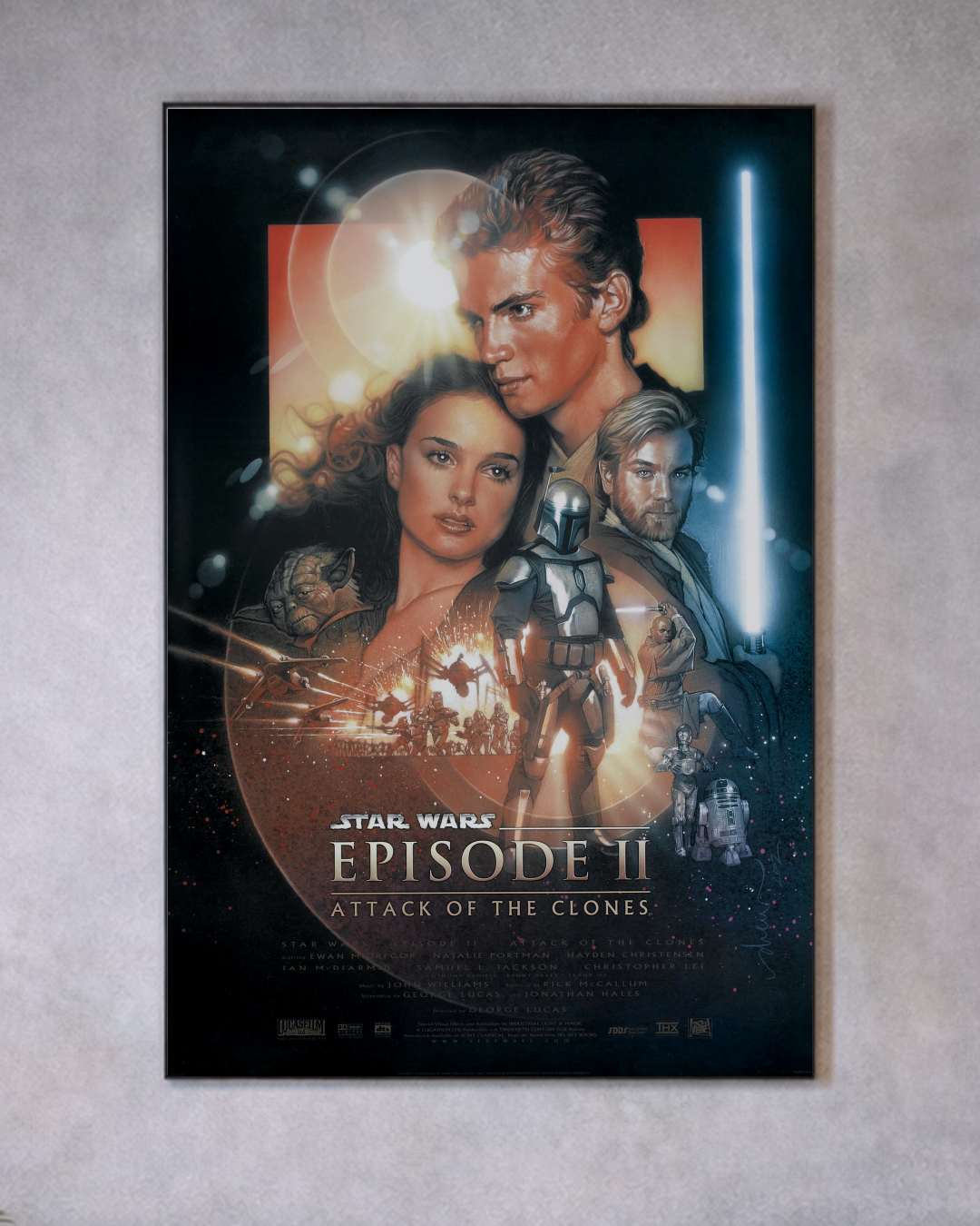 Póster Star Wars – Episodio II: Attack of the Clones