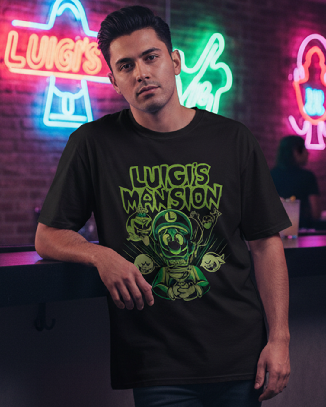 Playera Luigis Mansion