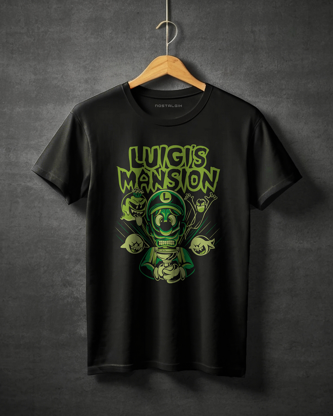 Playera Luigis Mansion