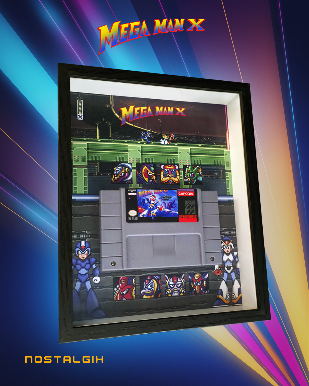 Shadowbox Mega Man X