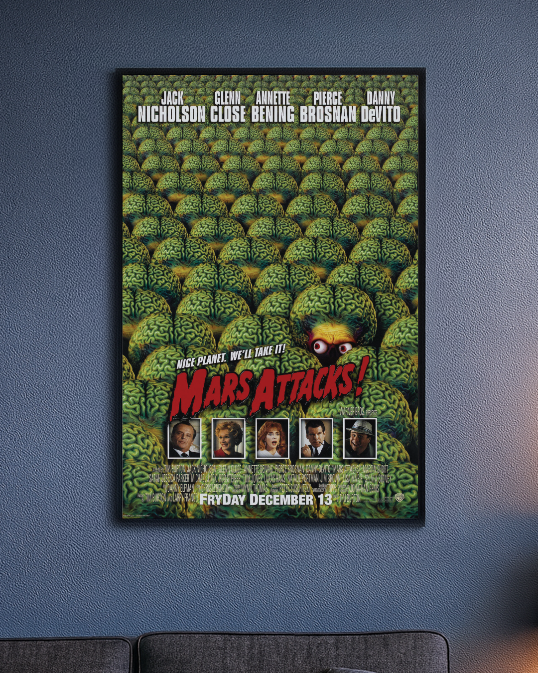 Póster Mars Attacks!