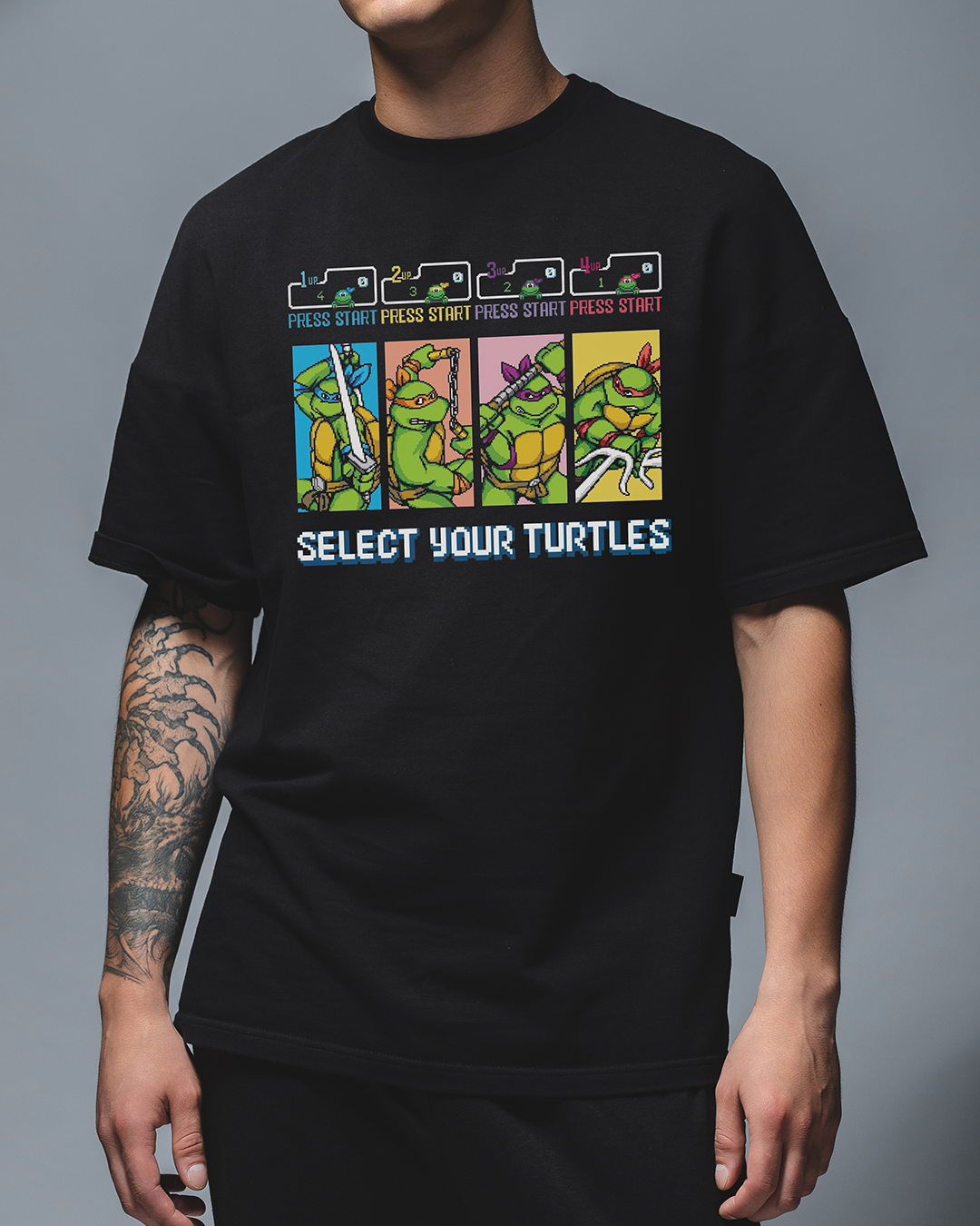 Playera TMNT II Arcade Game