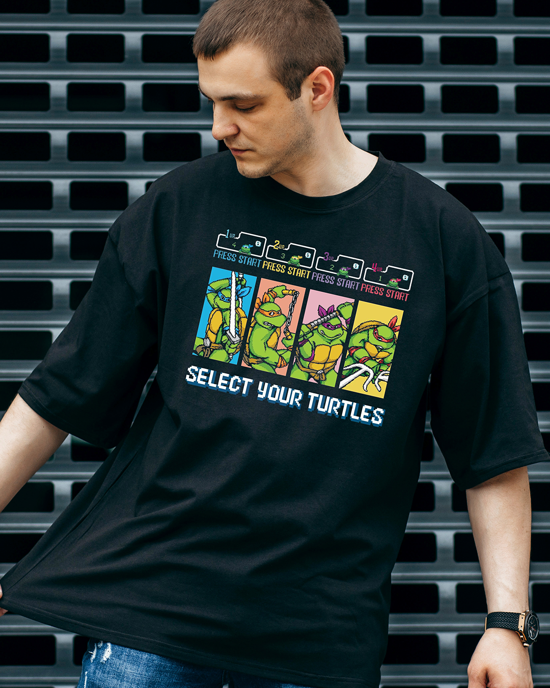 Playera TMNT II Arcade Game