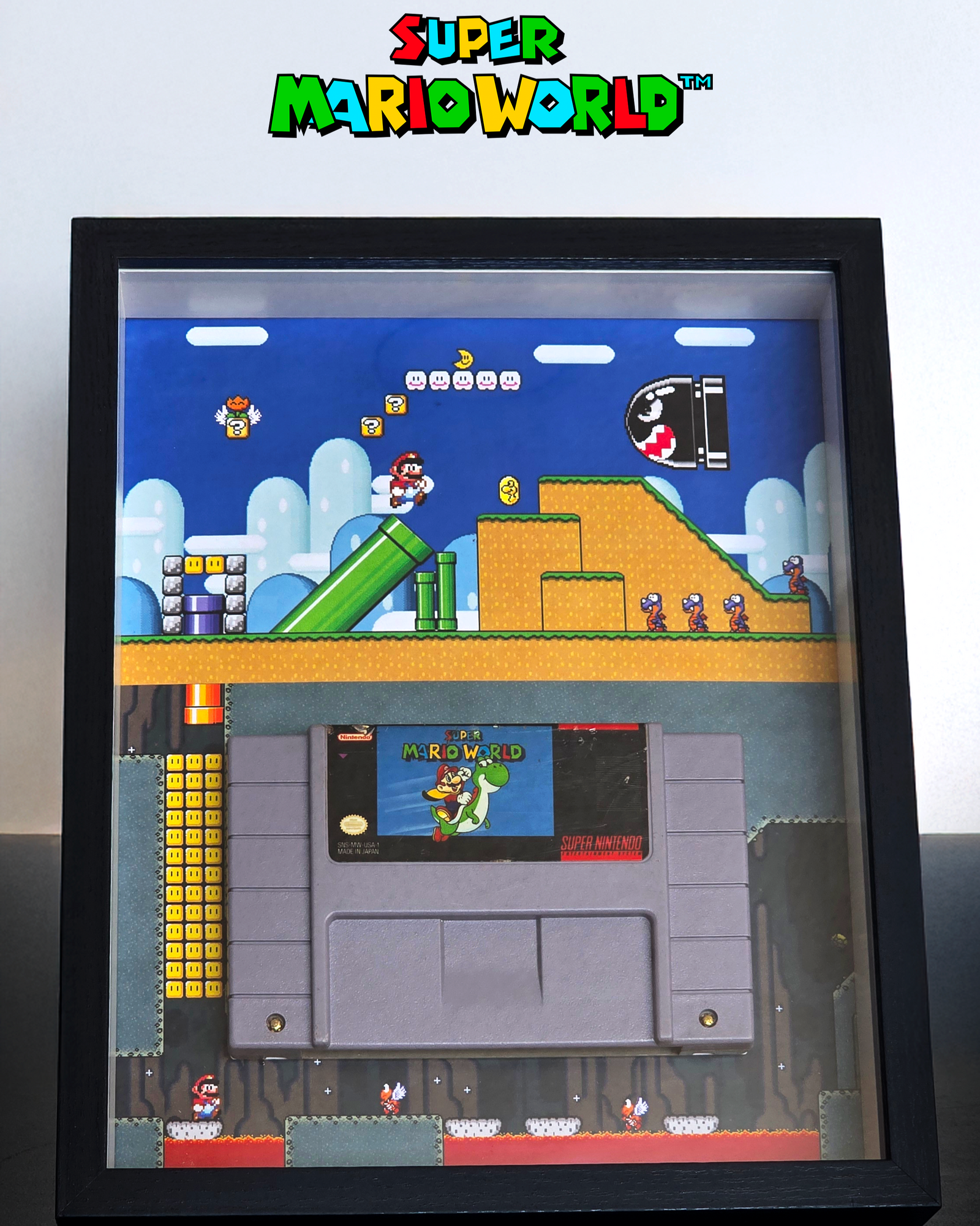 Shadowbox Super Mario World