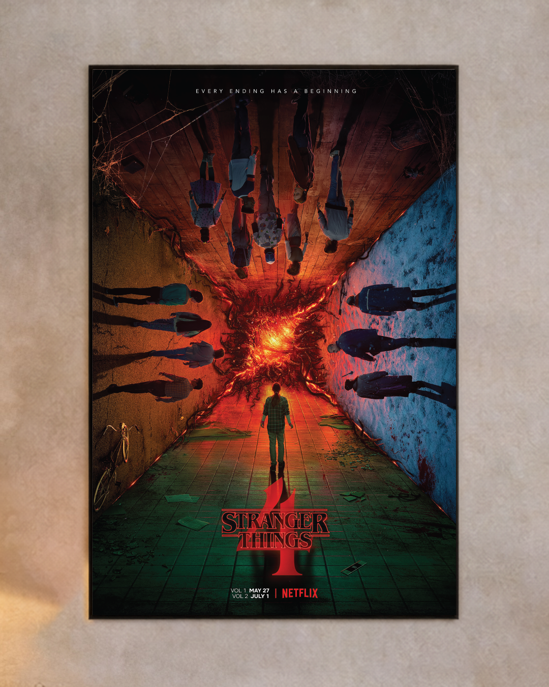 Póster Stranger Things 4