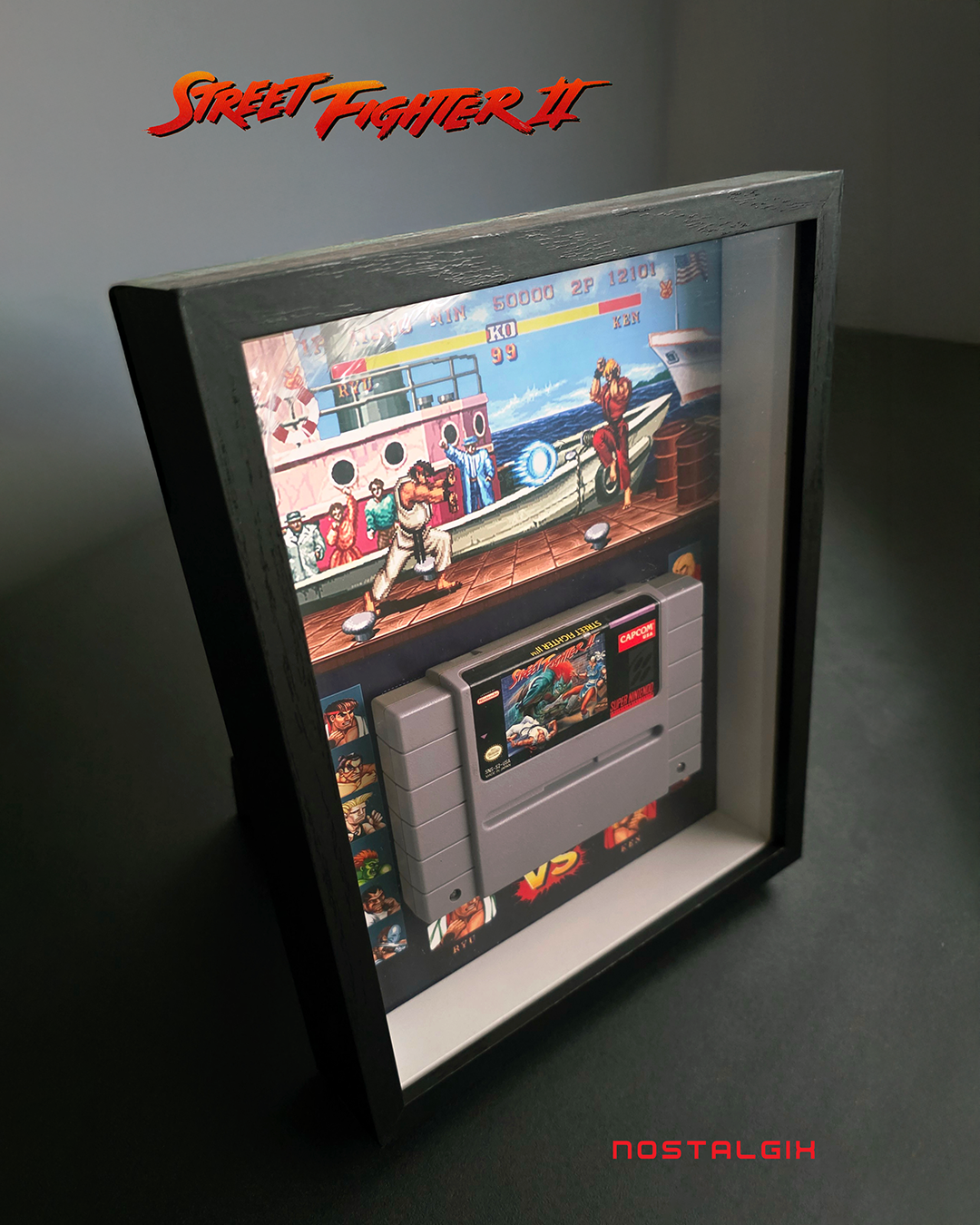 Shadowbox Street Fighter II