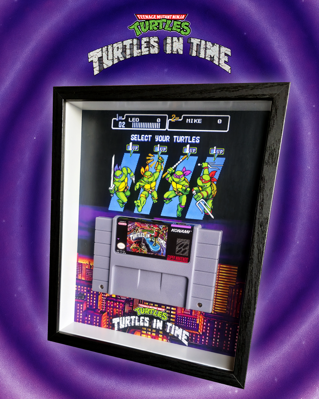 Shadowbox Teenage Mutant Ninja Turtles: Turtles in Time (1992)