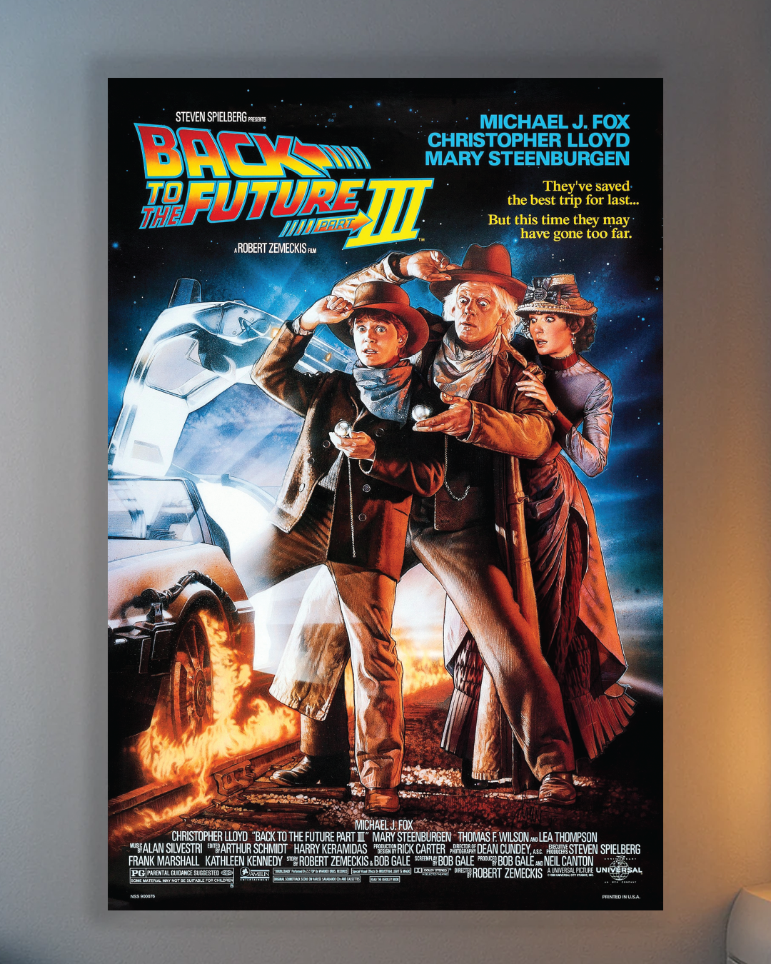 Póster Back to the Future Part III (1990)