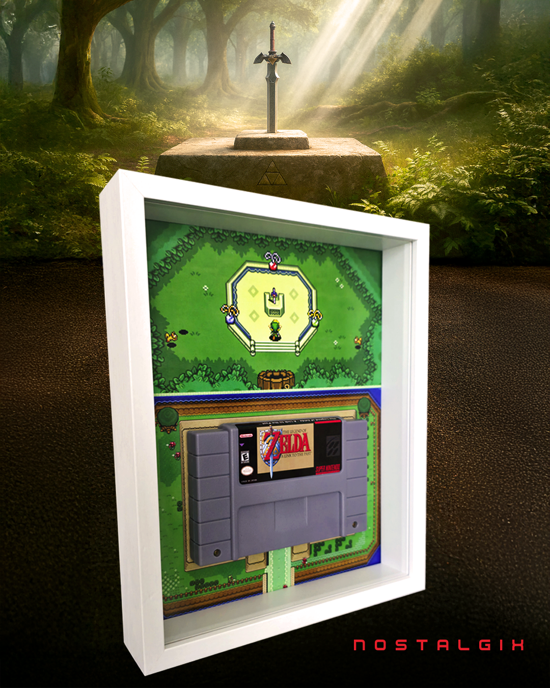 Shadowbox Zelda A Link to the Past