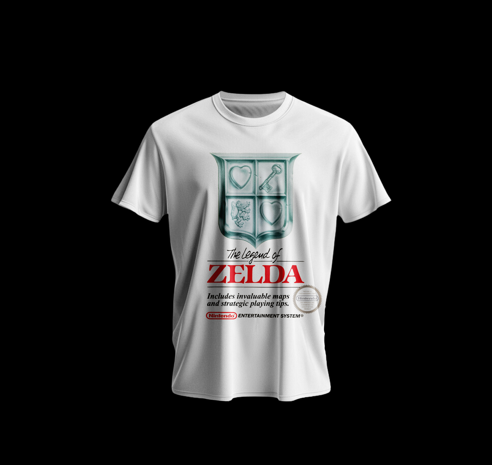 Playera The Legend of Zelda (NES Cover)
