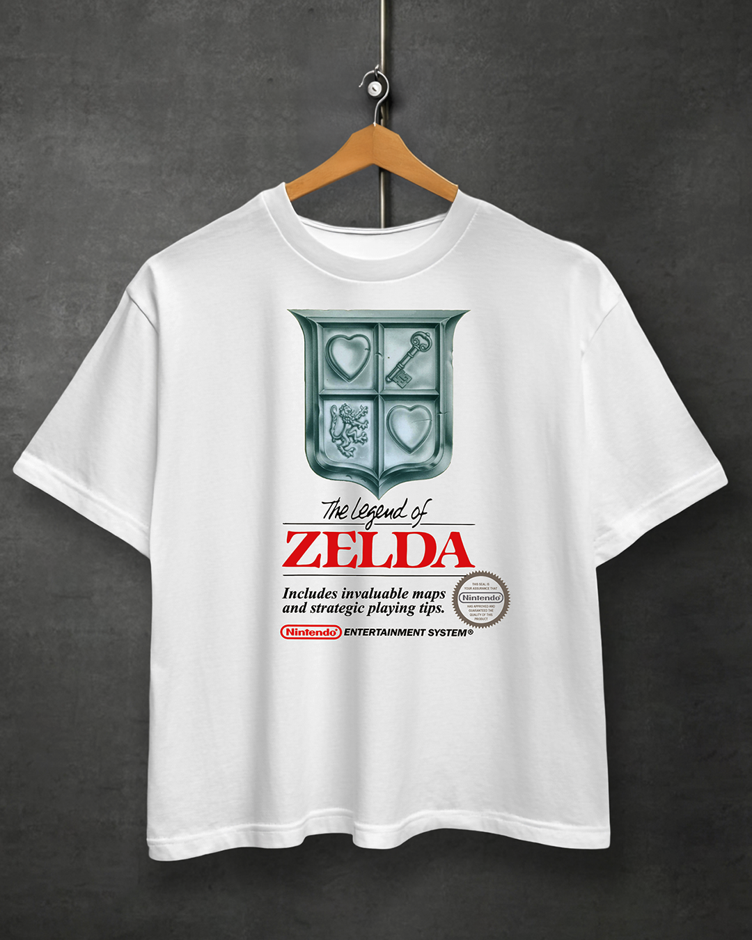 Playera The Legend of Zelda (NES Cover)